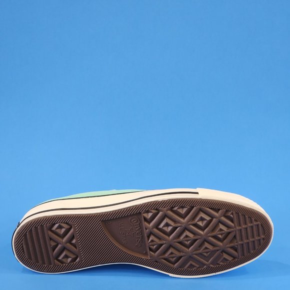 Converse Chuck 70 Low Ox Prism Green Canvas Unisex Sneakers A00750C NWT - Picture 4 of 6